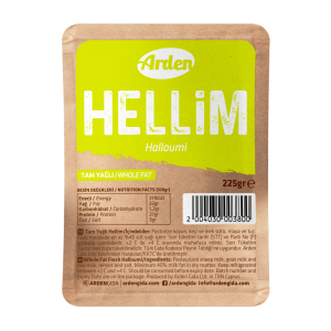 Halloumi grill type cheese with mint